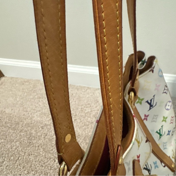 Louis Vuitton Multicolor Monogram Tote with Tan Accents - Picture 7 of 16